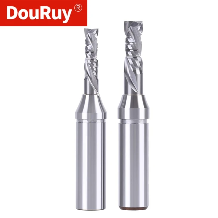 TCT Up&down Cut Two Flute Spiral Bits